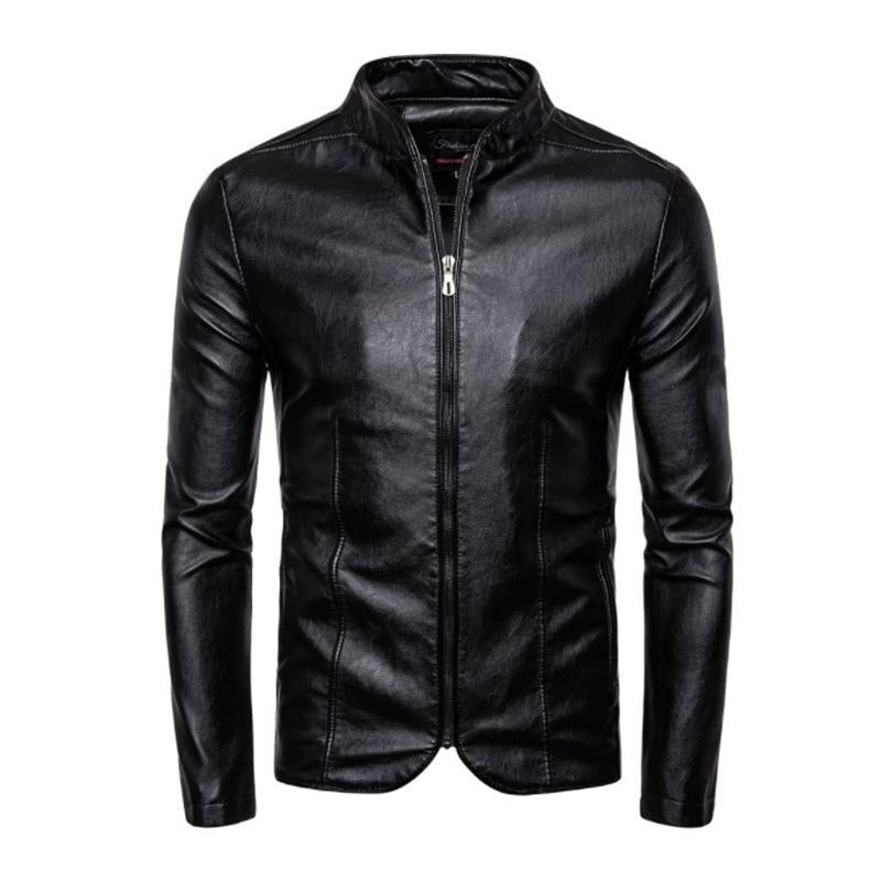 veste-cuir-col-montant-moto-vintage