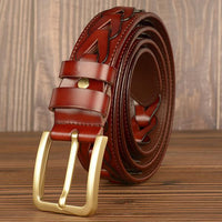 ceinture-cuir-vintage-tissu-vache