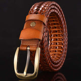 ceinture-cuir-tresse-vintage-homme