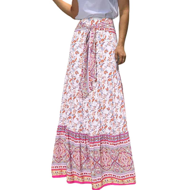 jupe-longue-femme-fleurie-style
