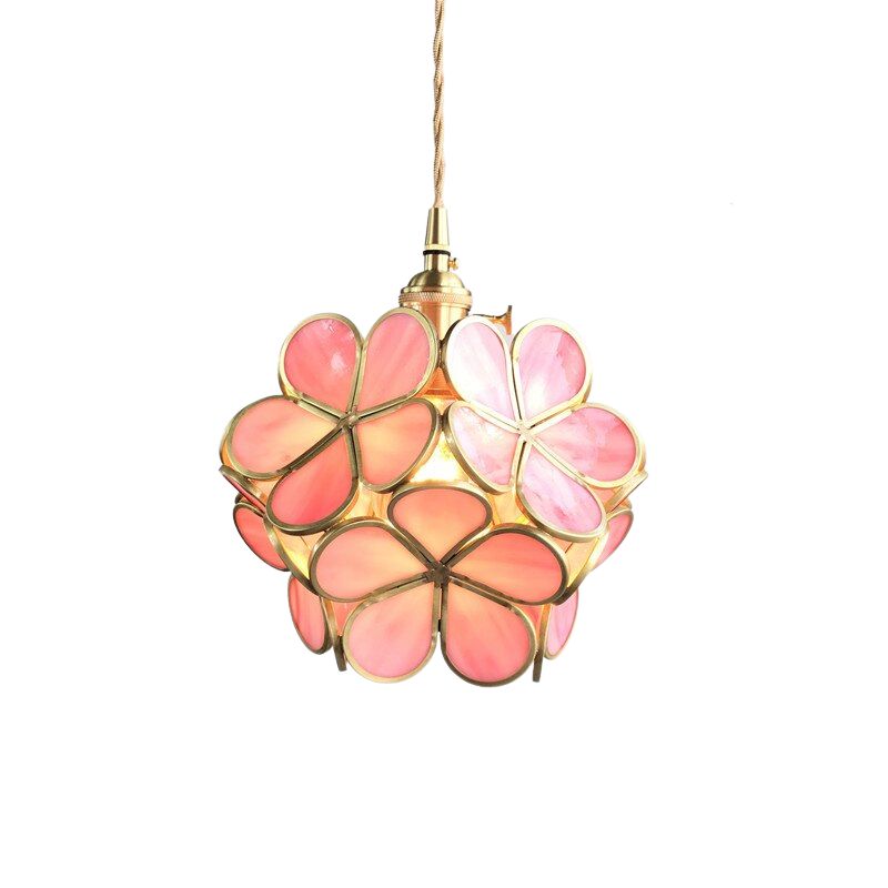 lampe-fleur-laiton-vintage-style
