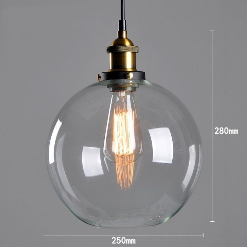 lustre-boule-verre-vintage