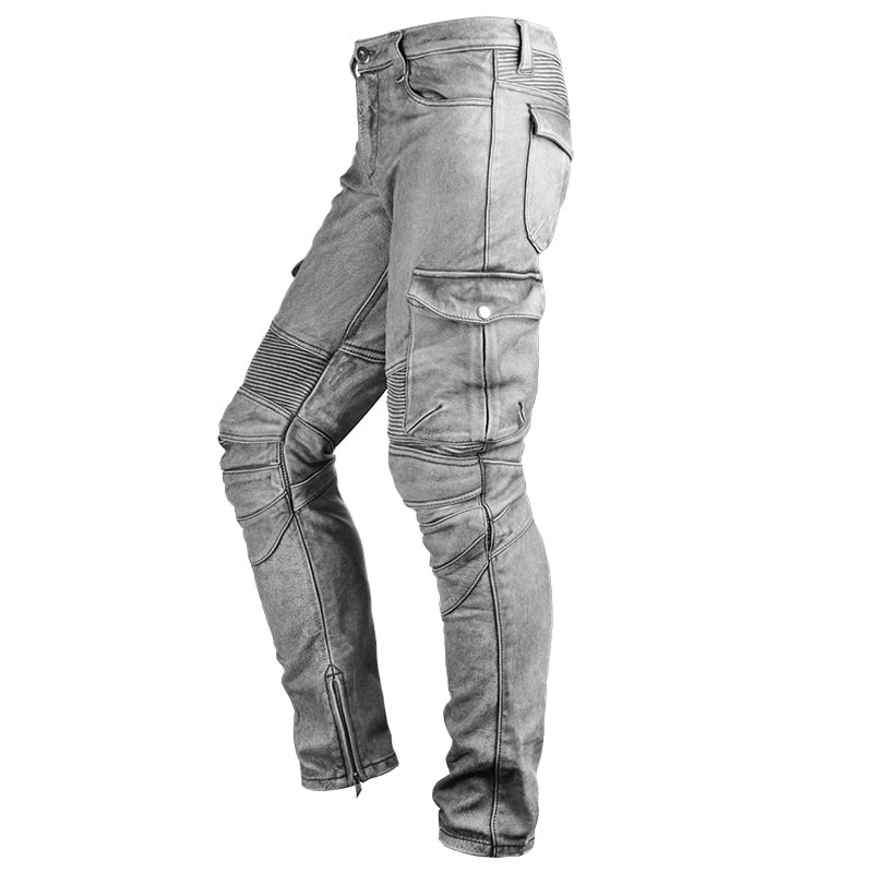     pantalon-cuir-vintage-moto