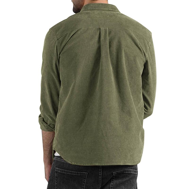chemise-vintage-couleur-unie-style-chic