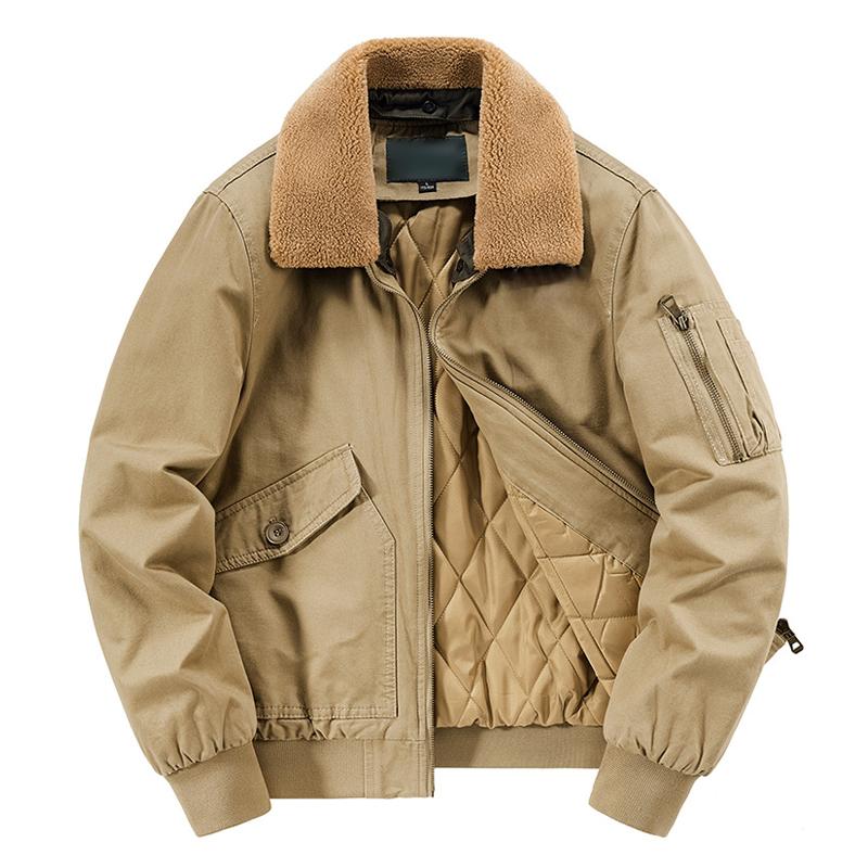 veste-matelassee-vintage-col-polaire-amovible