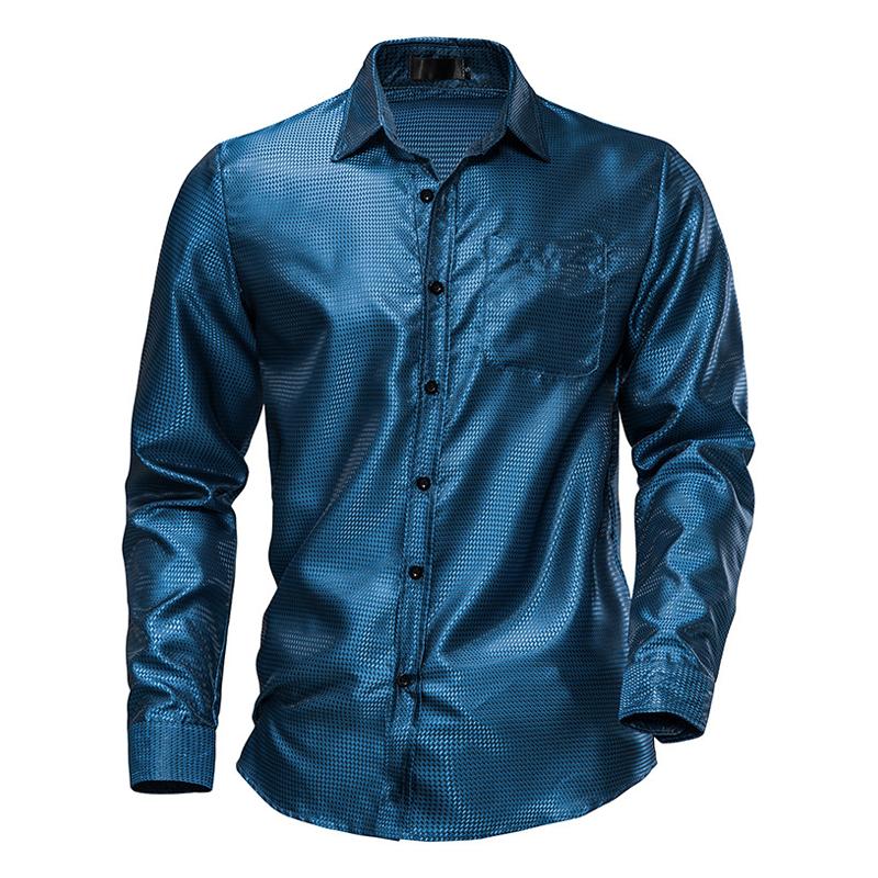 70er Jahre Retro Disco Langarmshirt