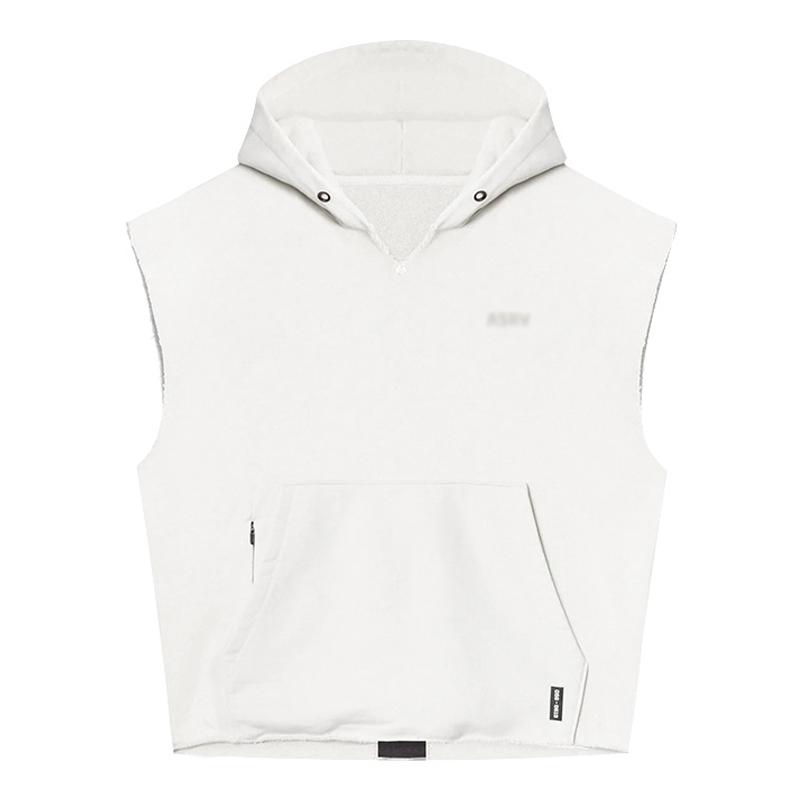sweat-capuche-sport-fitness-solide-vintage
