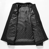 veste-vintage-col-montant-coutures-rayees