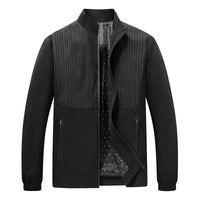 veste-vintage-col-montant-coutures-rayees