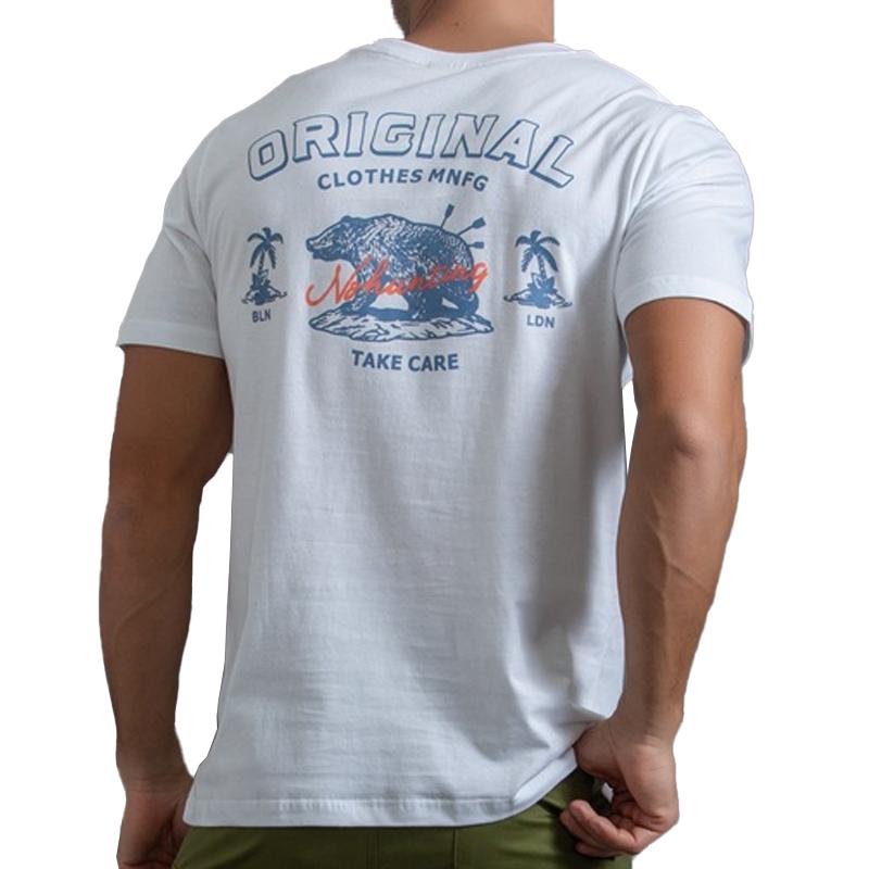 t-shirt-coton-manches-courtes-imprime-retro
