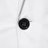 Ein-Knopf-Blazer aus Vintage-Wildleder