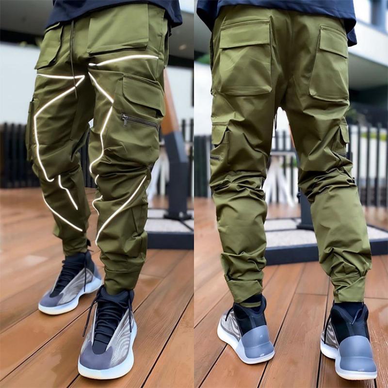 pantalon-sport-decontracte-multi-poches-vintage