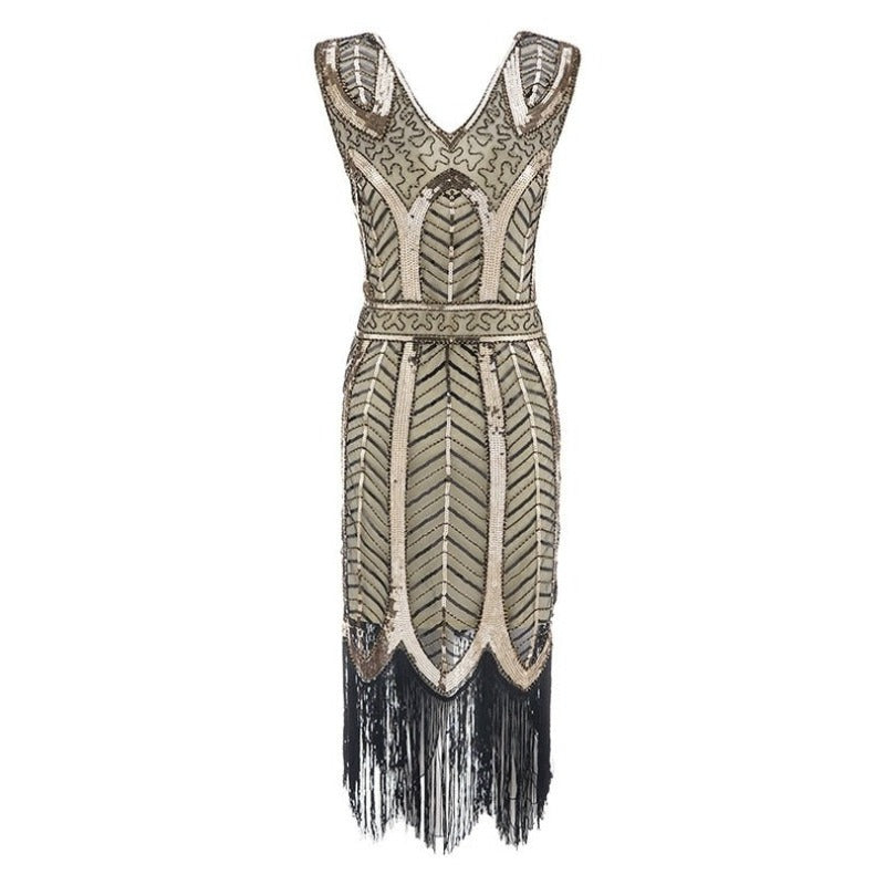 robe-charleston-grande-taille-pas-cher-beige