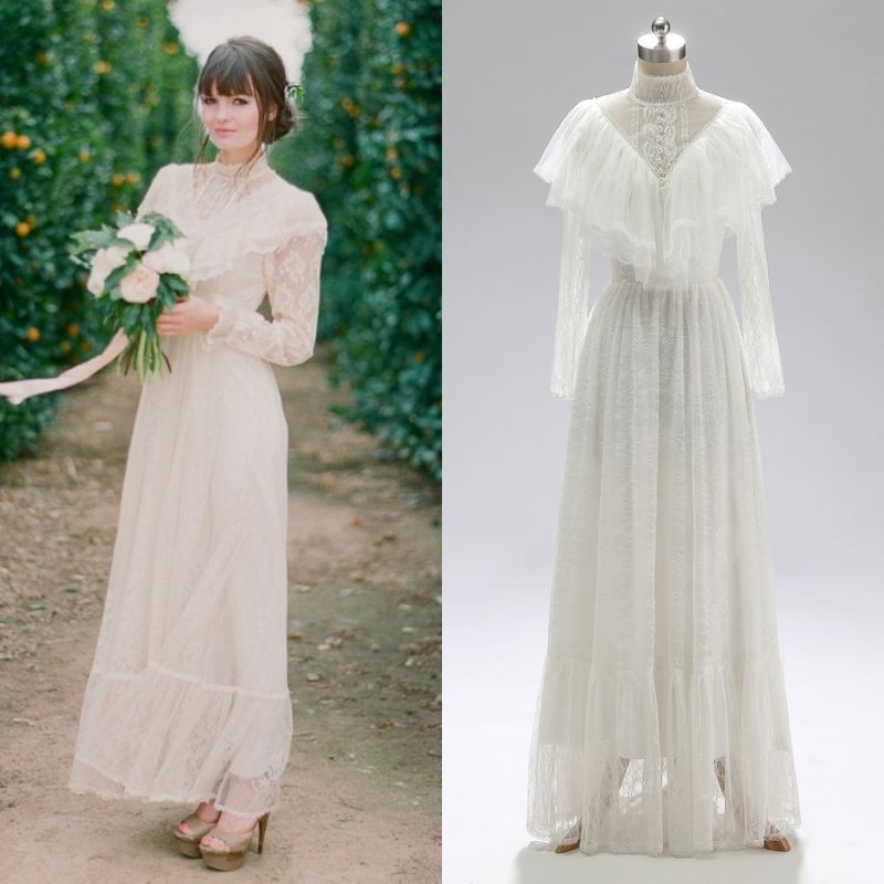 robe-de-mariee-vintage-1970-style-victorien