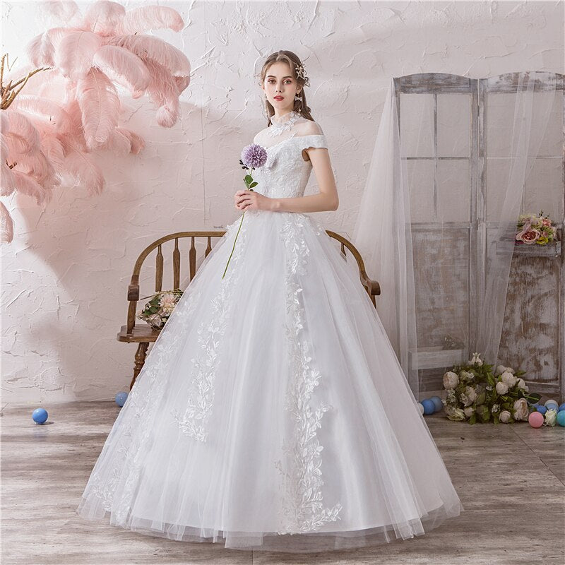 robe-de-mariee-vintage-en-dentelle-col-roule
