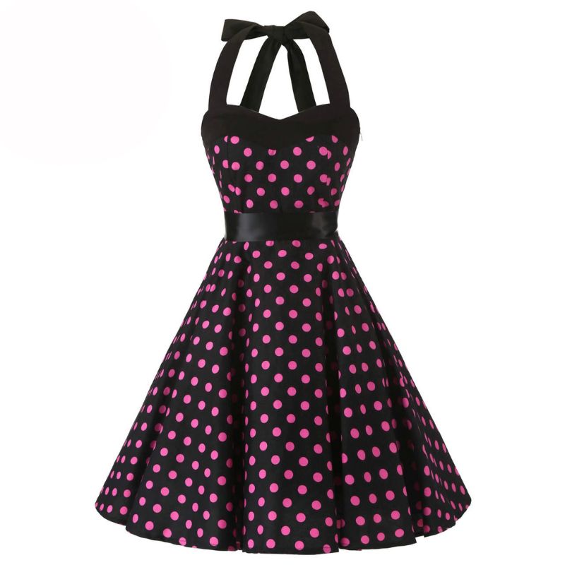robe-drapee-vintage-soiree-annee-50