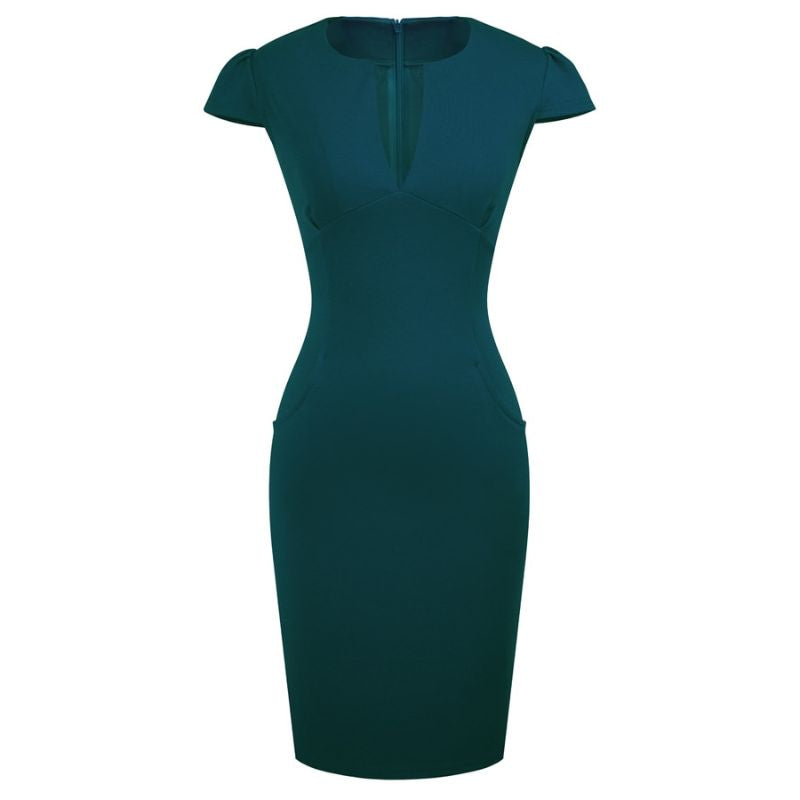 robe-droite-annee-50-style-vintage