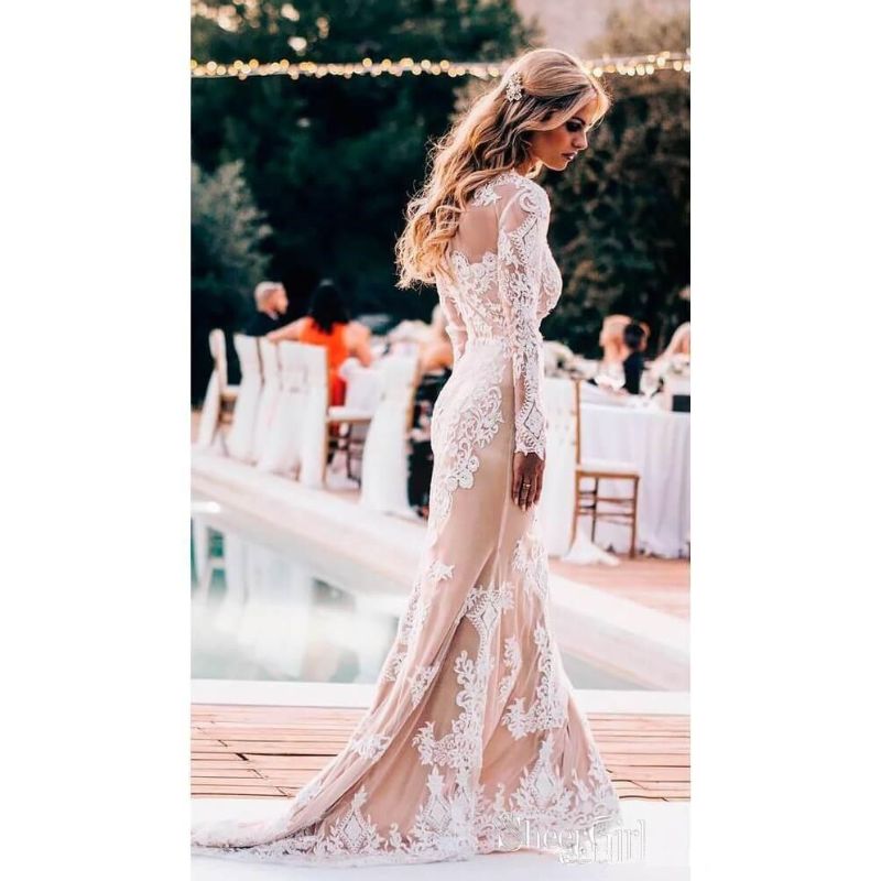 robe-mariee-dentelle-vintage-ronde