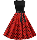 robe-rockabilly-a-pois