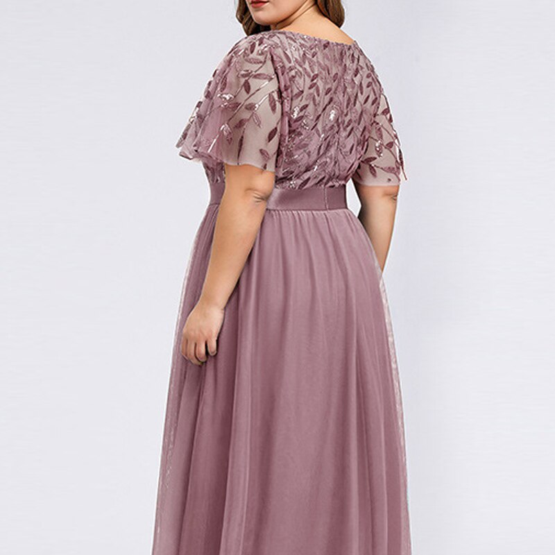    robe-soiree-vintage-grande-taille