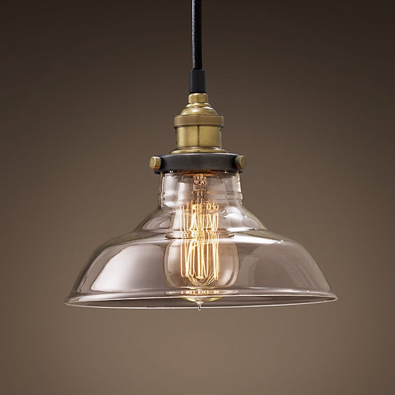 suspension-retro-lustre-verre-vintage