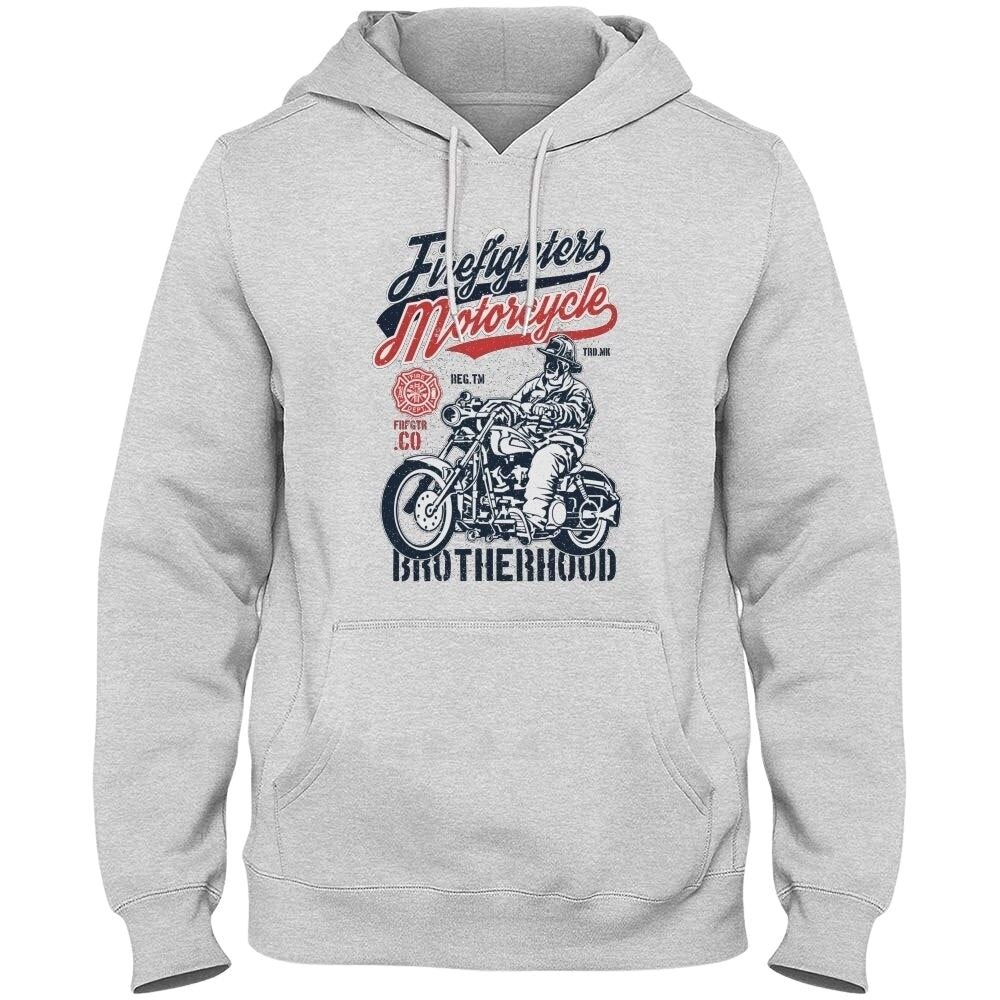 Vintage-Motorrad-Sweatshirt für Herren