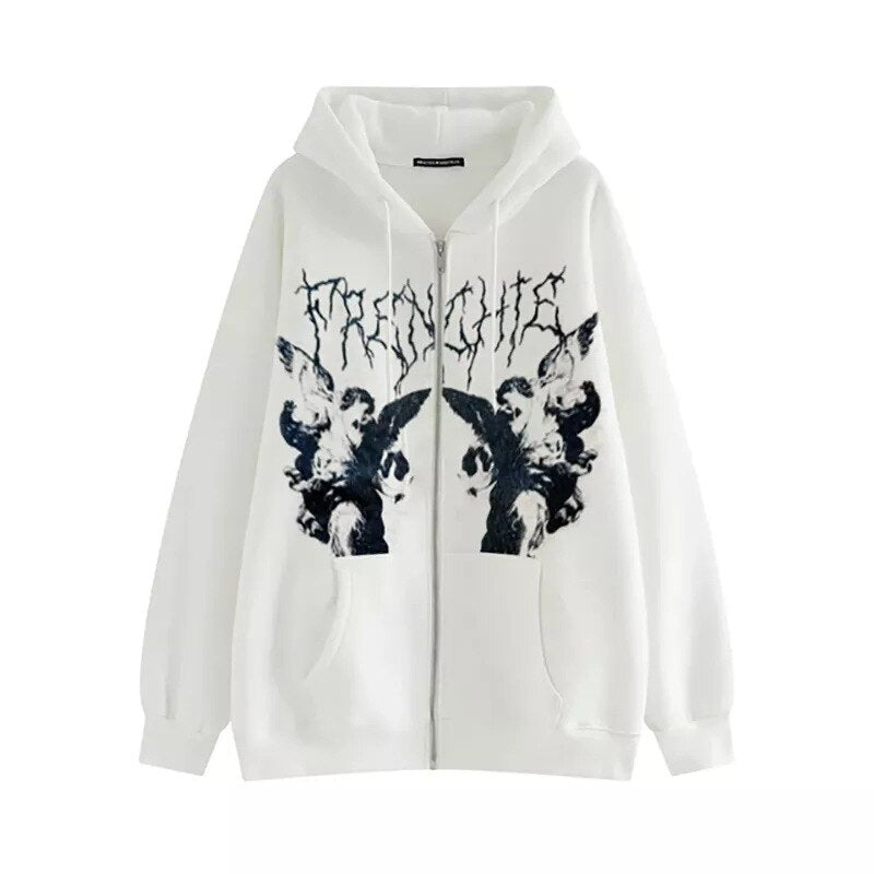 sweat-zippe-a-capuche-vintage-femme