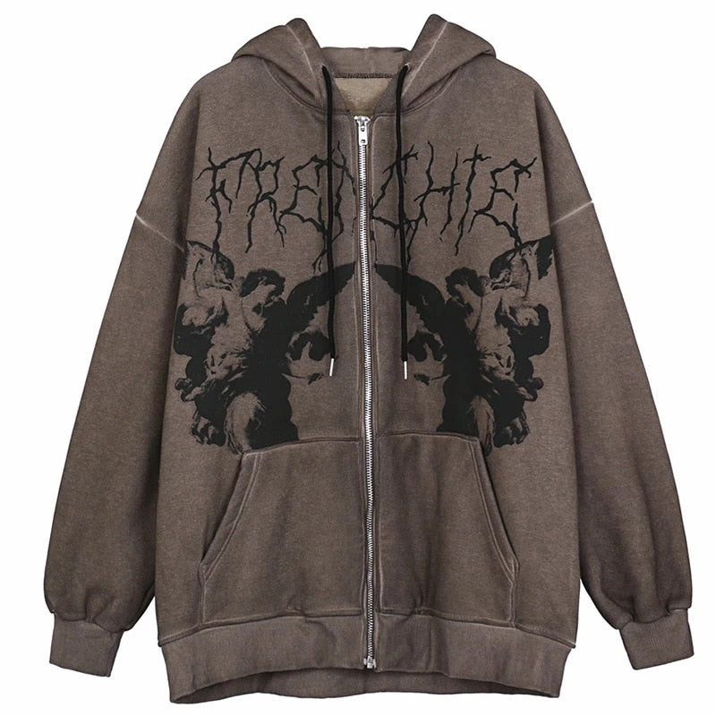 sweat-zippe-capuche-vintage-femme