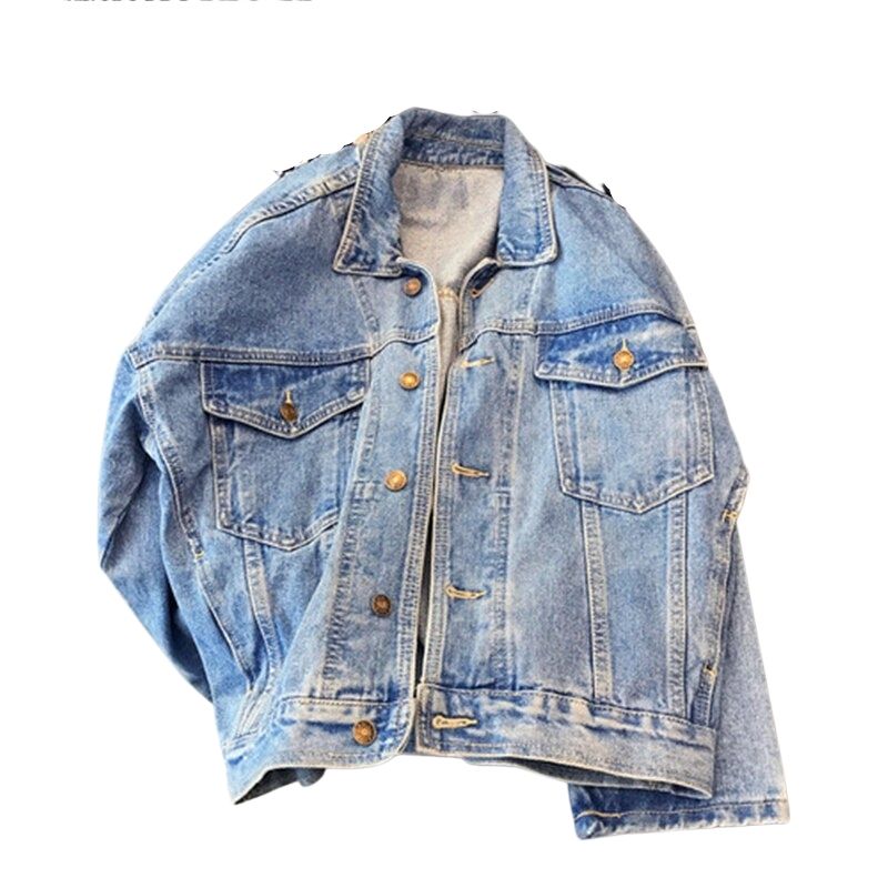    veste-jean-large-vintage-femme